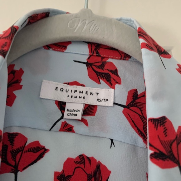 100% cotton button down blouse - Picture 6 of 12